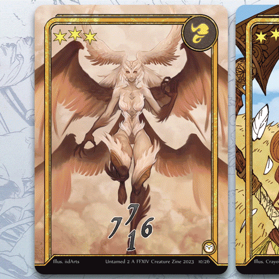 Untamed 2 | Merch Showcase TT Cards