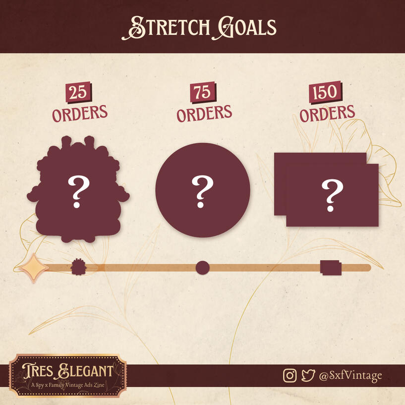 Tres Elegant | Stretch Goals Tres Elegant | Stretch Goals